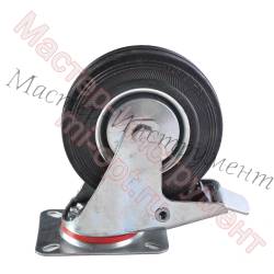 85 мм SCB 97 Колесо промышленное поворотное с тормозом (фото 1)