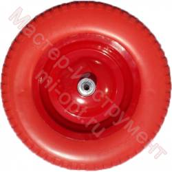 Бескамерное колесо для тачки 3.25/3.00х80 D-16 (симметричная ступица) втулка-12мм (фото 3)